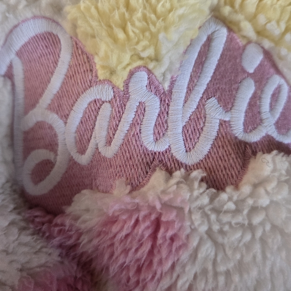 Floral Fleece Hoodie Barbie - Picture 3 of 4